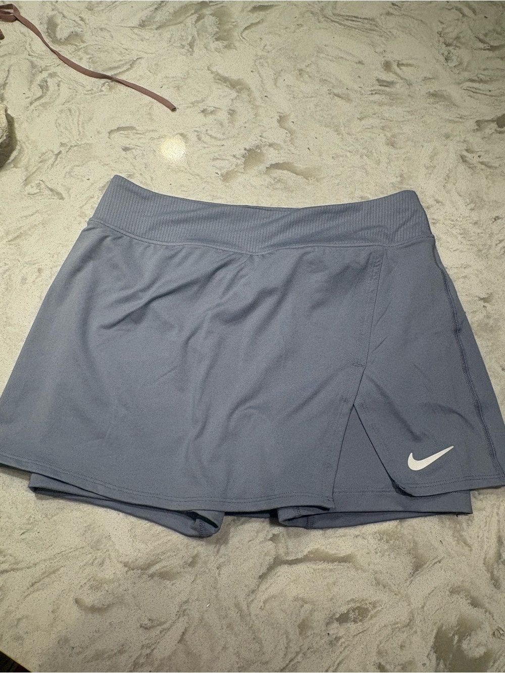 Nike Women’s Slate Blue Athletic Skort with Built-In Shorts
